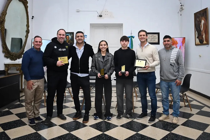 FeBAMBA participó de un reconocimiento a jugadores en San Vicente