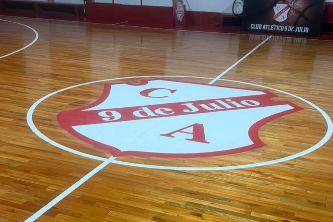 El Club Atlético 9 de Julio estrena su nuevo piso deportivo