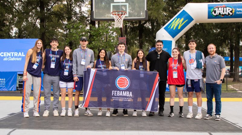 JAUR 2026: FeBAMBA lideró su grupo en la rama masculina y ganó en el debut de la rama femenina